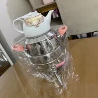 کتری و قوری استیل کف چدن برند المانی براون