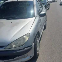 پژو ۲۰۶ SD V9 اتوماتیک مدل ۱۳۸۸ نقره‌ای
