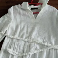 مانتو سفید تابستانی