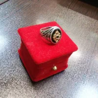 انگشتر نقره کار خاص ترک اصل