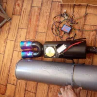 اگزوز سه حالته ریموت دار با اگزوز 230بنزی