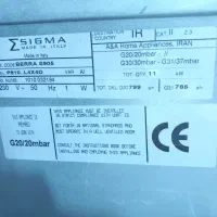 گاز سیگما اصل در حد اکبند