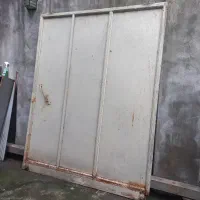 درب فلزی کشویی و سر چاه فلزی