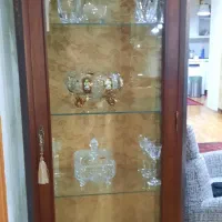 بوفه کاملا نو و سالم چوبی هالوژن دار
