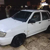 فروش پراید ۱۱۱ سفید بدون رنگ مدل ۹۳