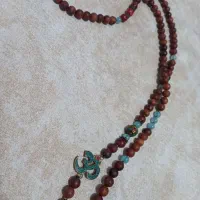 گردنبند چوبی دست ساز