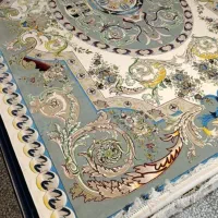 فرش کرم طلایی۱۲۰۰شانه