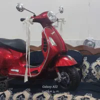 موتور بچه گانه وسپا قرمز