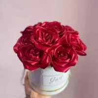 باکس گل رز روبانی /هدیه / کادویی