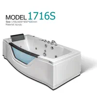 جکوزی اکرولیک ، ابعاد 170×85