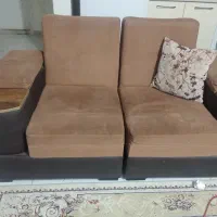 مبل طرح ال نه نفره تختخواب شو