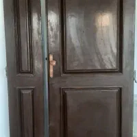 درب ورودی چوبی