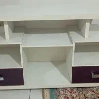 میز تلویزیون و چرخ گوشت.لانه چوبیو ..فرش