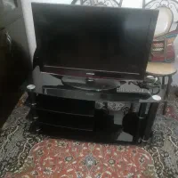 فروش TVسامسونگ کره ای اصل  با میز شیشه ای