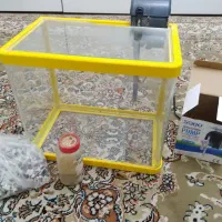 آکواریوم به همراه پمب