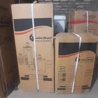 ابگرمکن 50لیتری برقی و گازی ایمن گاز آکبندزیر قیمت