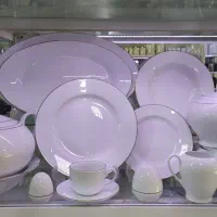 ۲۴ نفره چینی زرین لب طلا