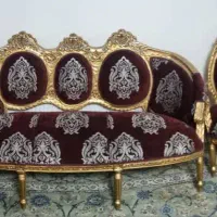 مبل استیل فرحی ۹گل ۹نفره بدون میز