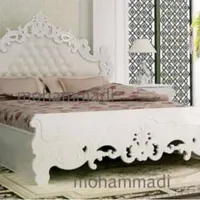 تخت خواب دو نفره همراه تشک