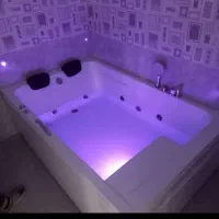 وان جکوزی دو نفره هالوژن رنگ درمانی