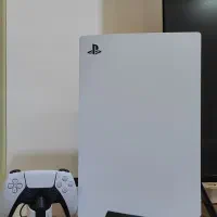 PS5 دیسک خور 1 ترابایت تک دسته + شارژر دسته