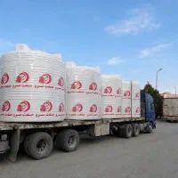 مخزن بدنه سنگین منبع تانکر  polyدرجه یک