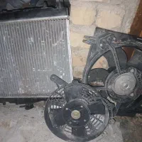 رادیات وفن کوچک وبزرگ پراید