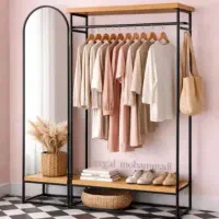 بغل آینه رخت اویز رگال دار قفسه ۸۵