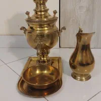 سماور زغالی برنجی