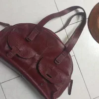 کیف چرم اصل زرشکی خوش دست عالی