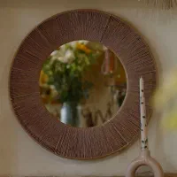 مصنوعات دست بافت با نخ رافیا و مکرومه
