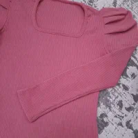 کراپ آستین دار و شال