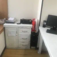 میز مدیریت به همراه ال کنار و میز وسط و عسلی ست