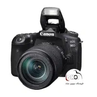 دوربین canon 90d با لنز 135-18 usm