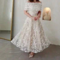 لباس نامزدی عقد سه مدله عروسکی