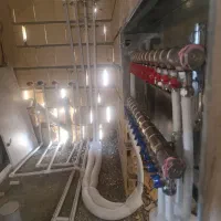 کار ساختمانی رزن لوله