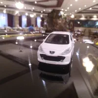 ماکت اسباب بازی فلزی ماشین ۲۰۷ نو موتور