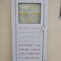 درب pvc و توری