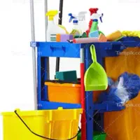 نظافت داخل منزل راه پله و مشاعات