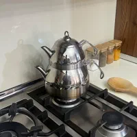 قوری کتری استیل مدل evimsaray