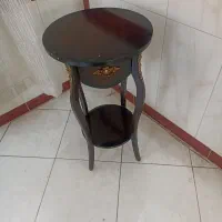 آب چکان استیل و میز تلفن