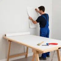 نصب کاغذدیواری-نقاشی -نصب کفپوش اجرای بلکا