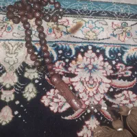 تسبیح عناب.دست ساز کندکاری