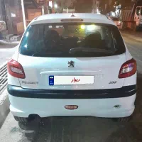 پژو ۲۰۶ مدل ۹۶ بدون رنگ شاسی پلمپ
