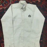 پیراهن سفید آستین بلند نو