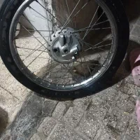 چرخ جلو هندا ۱۲۵با درب لنت و لاستیک