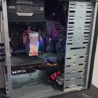 کیس کامپیوتر گیمینگ حرفه ای i3 12100 همراه مانیتور