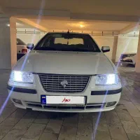 سمند ef7 کم کار بدون رنگ کارمندی