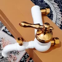 شیر بیزانس حمام سفید طلایی