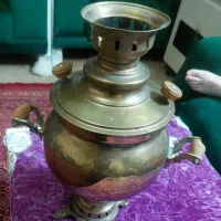 سماور زغالی برنجی  قدیمی